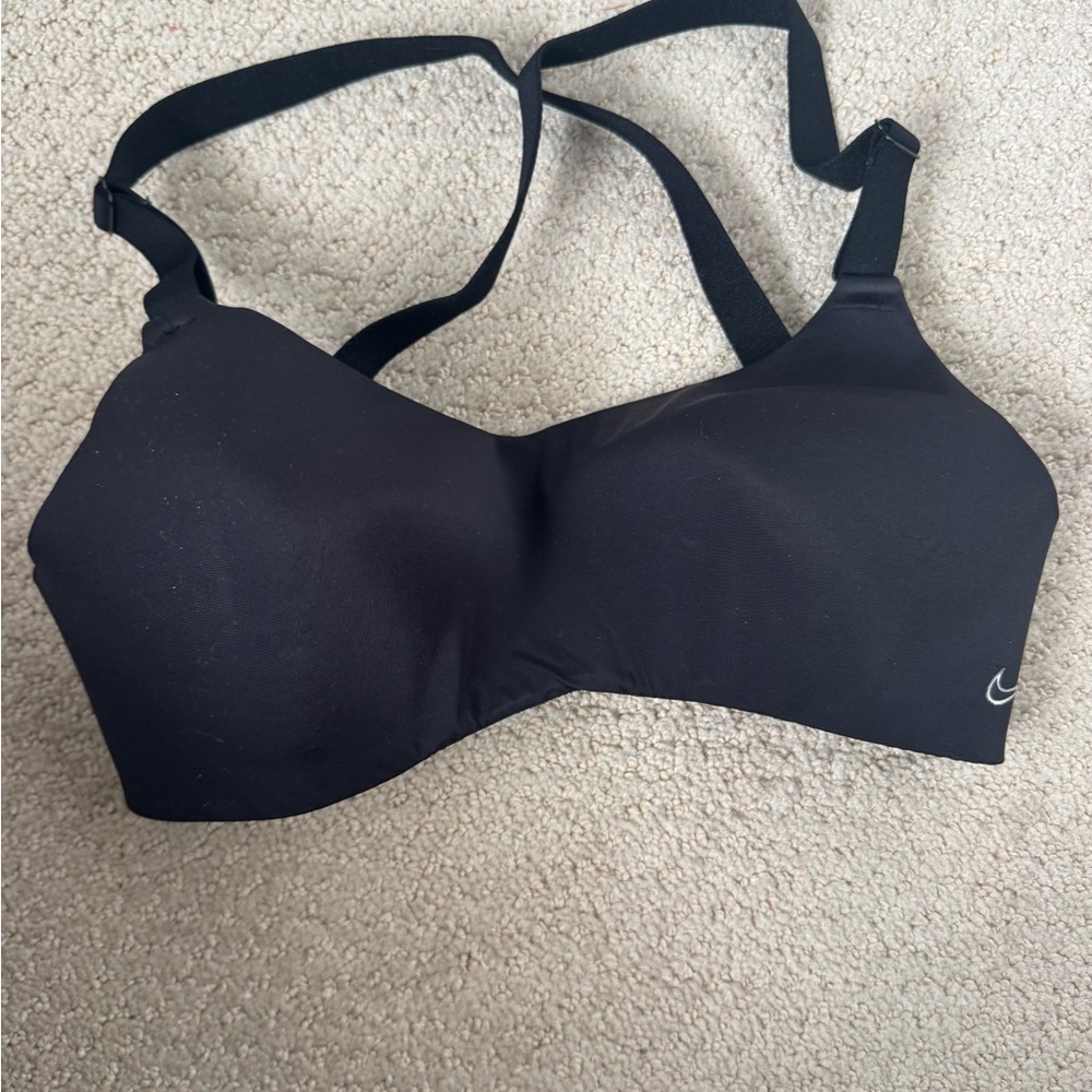 Nike Black Seamless Support Sports Bra